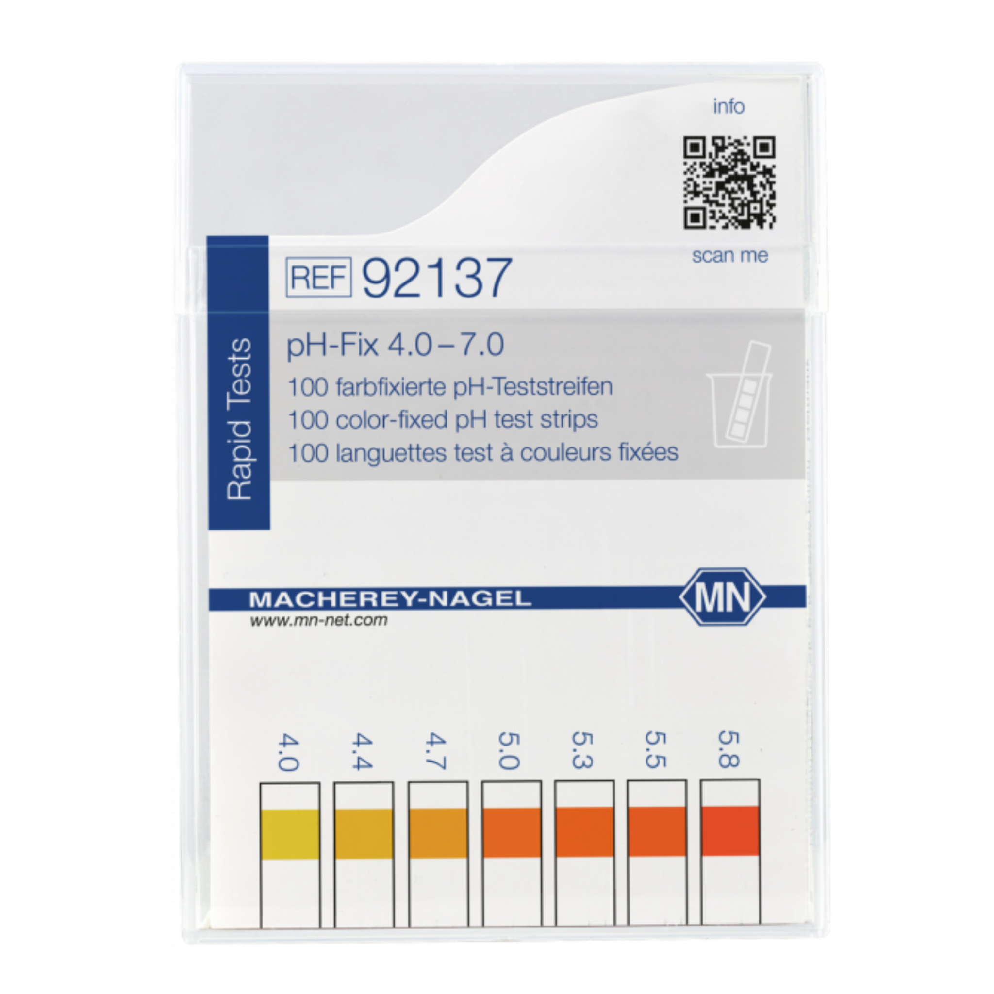 pH-Indikatorst&#228;bchen 4.0–7.0 (nicht blutend), Macherey-Nagel