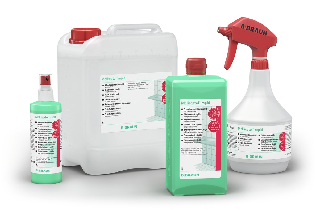 Meliseptol&#174; rapid 500 ml with dispensing pump green