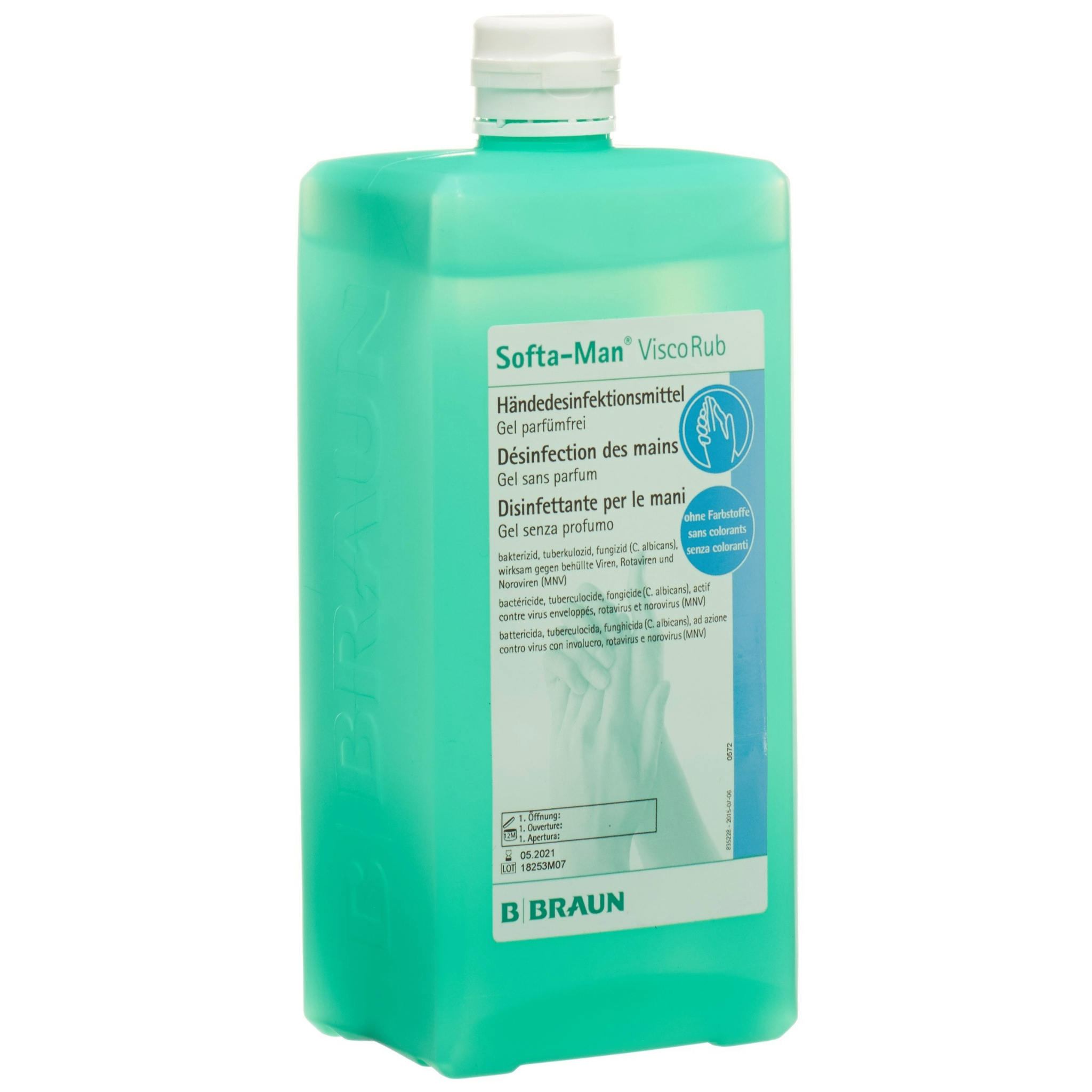 Softa-Man ViscoRub gel hand sanitiser 1000ml