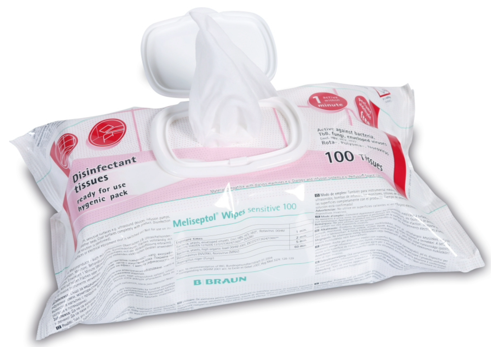 Meliseptol&#174; Wipes sensitive refill pack
