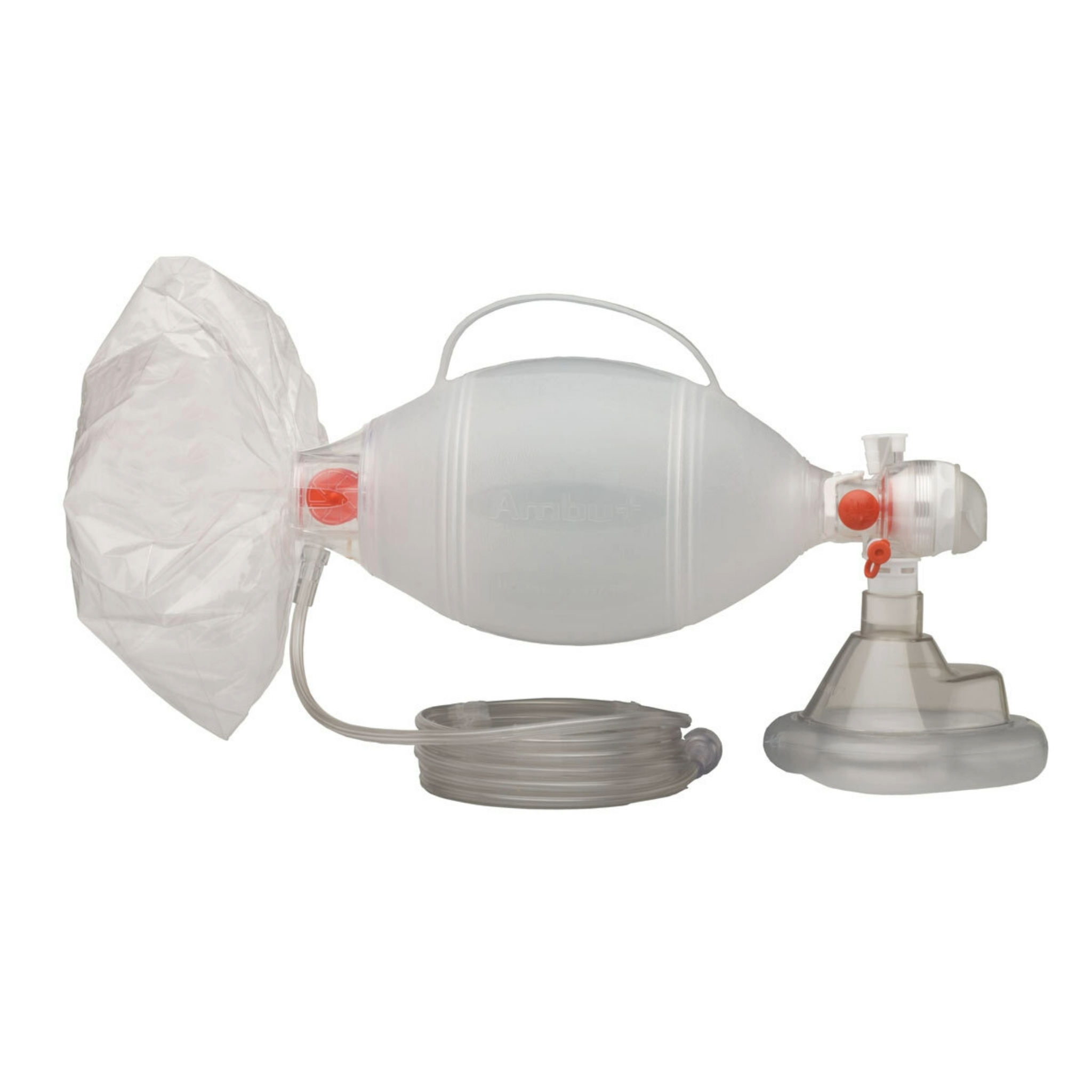 Ambu SPUR II Einweg-Beatmungsbeutel mit Demandventilanschluss inkl. Maske f&#252;r Erwachsene