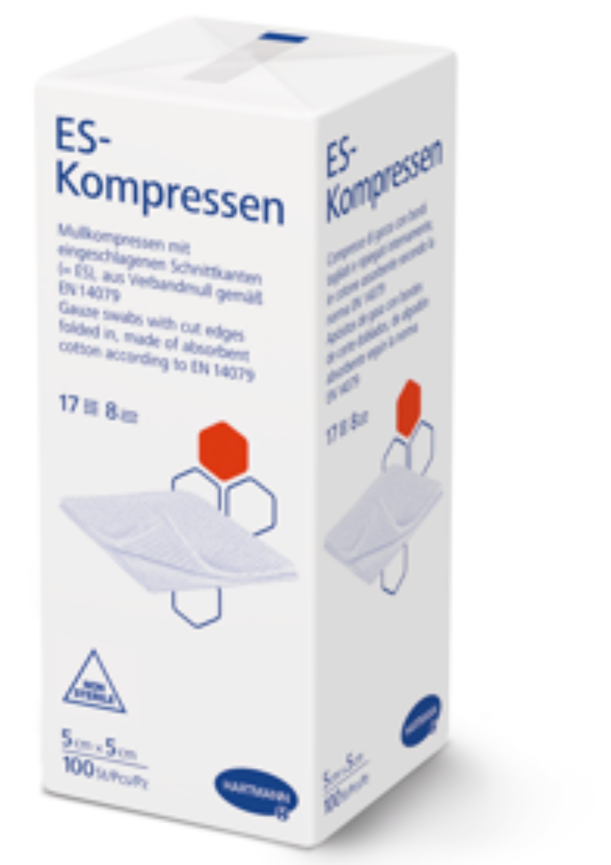 ES-Kompressen 8f 5x5cm - 100 Stk.
