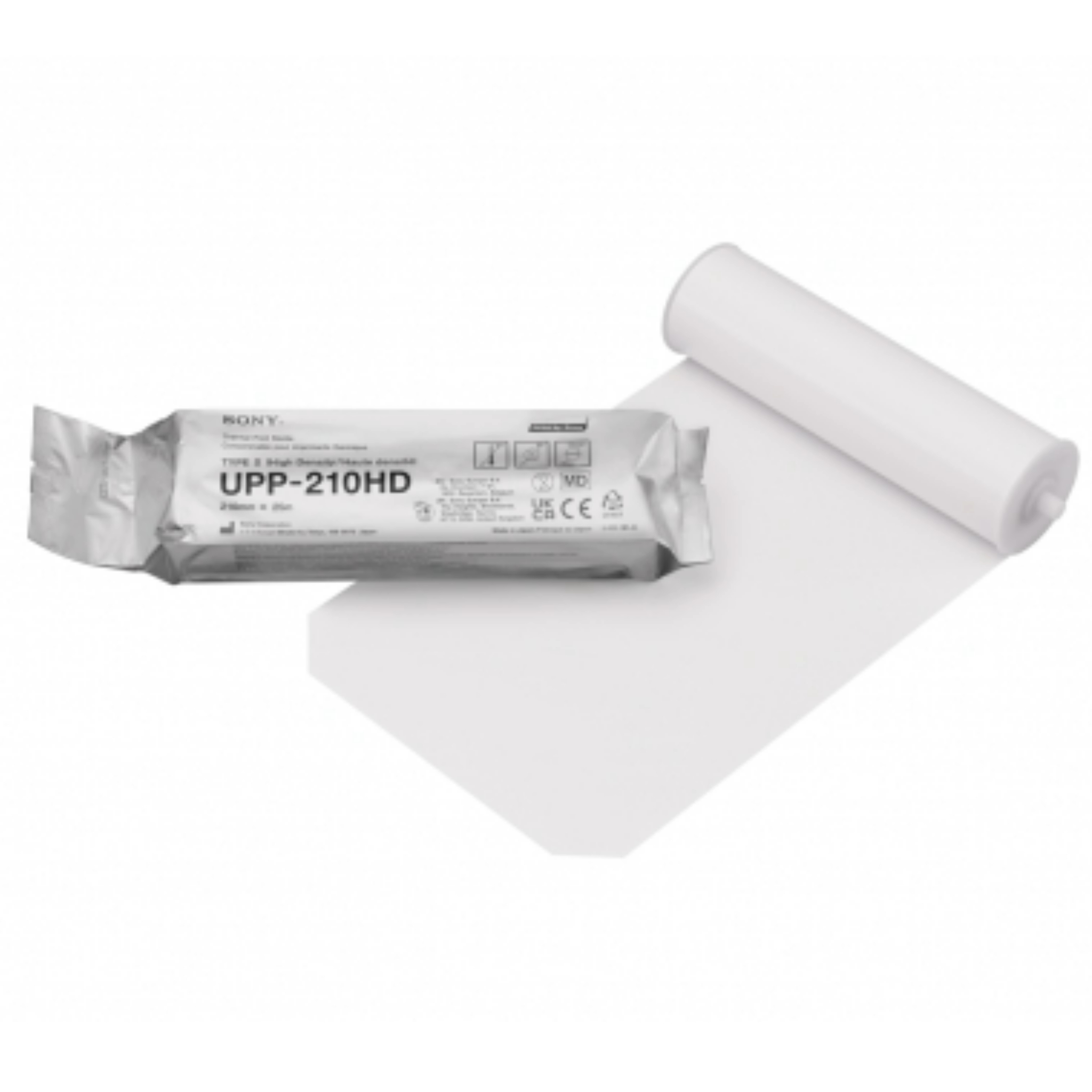 Carta termica per stampanti in bianco/nero SONY, 210mm x 25m / 5 rotoli