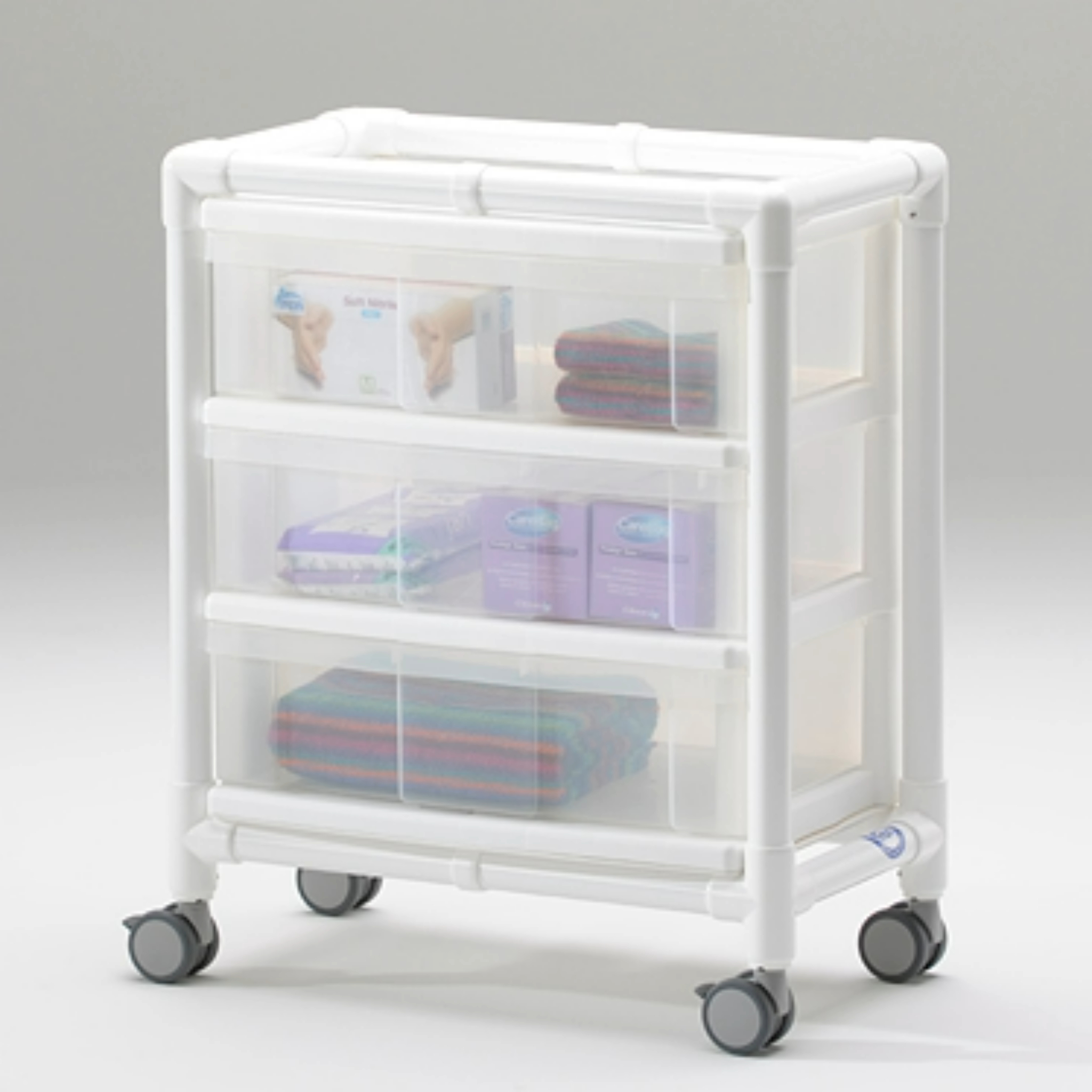 IRM chariot pour pièces légères avec 3 tiroirs