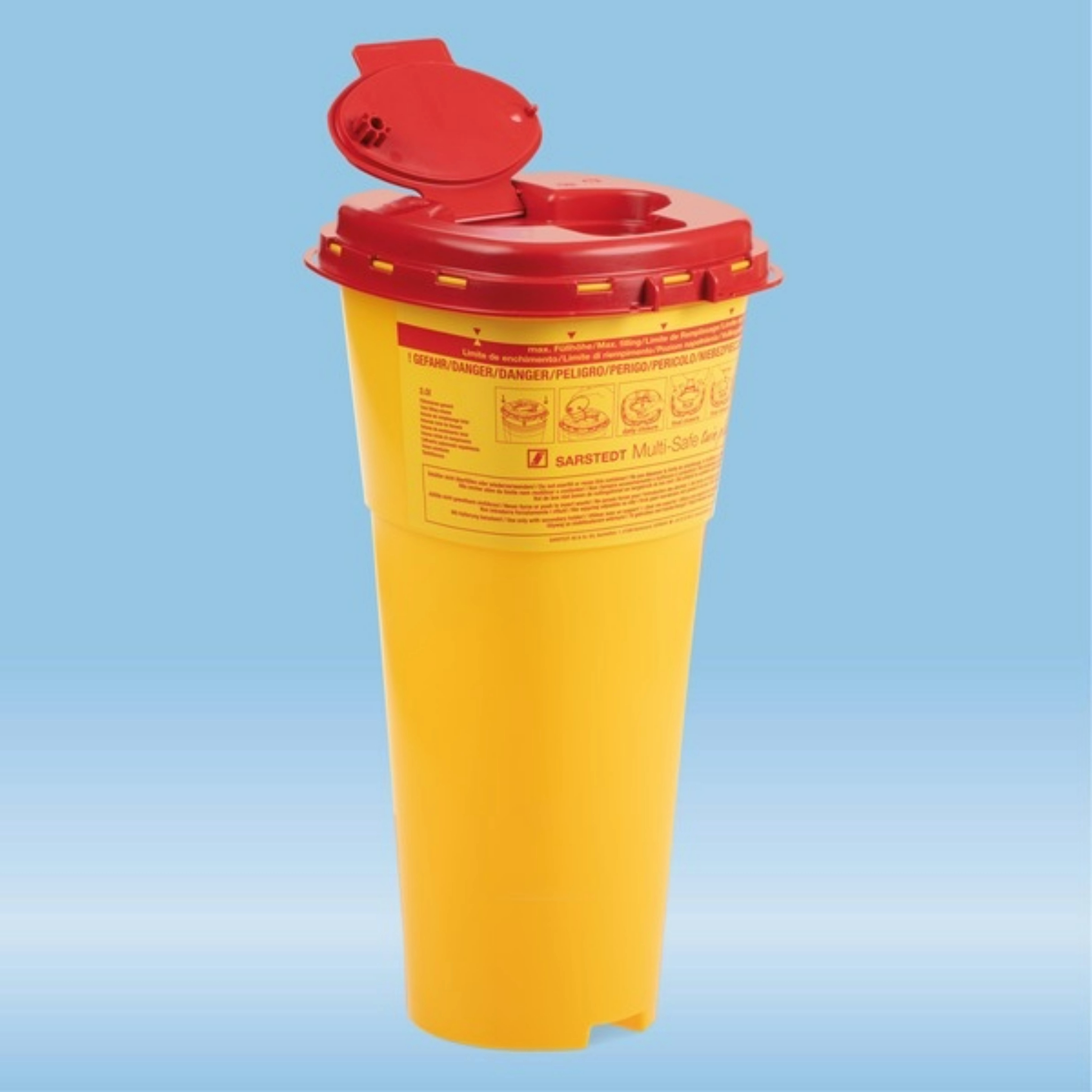 Entsorgungsbox Multi-Safe twin plus 5.0l , Biohazard / 1 Stk.