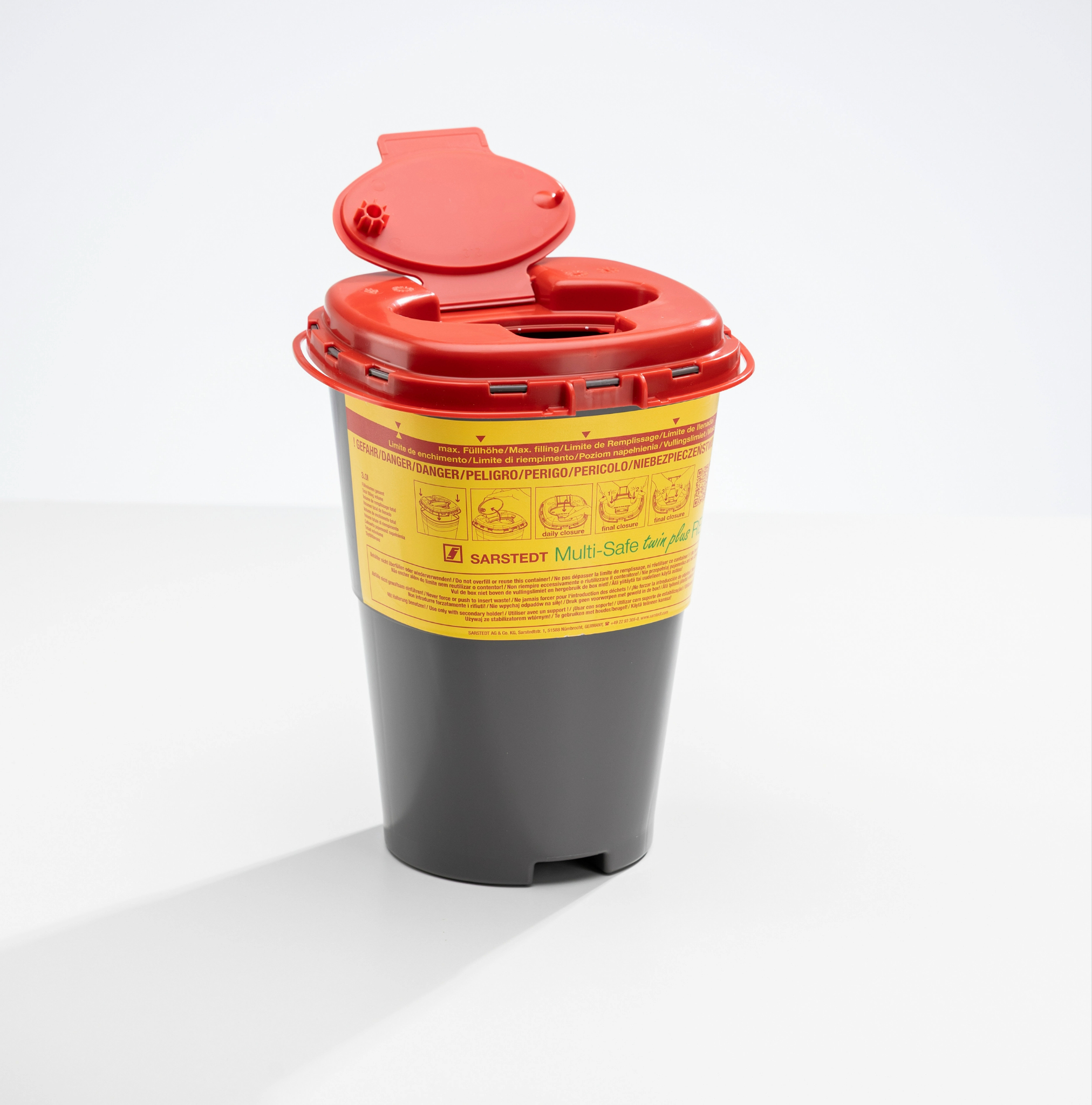 Entsorgungsbox, Multi-Safe twin plus REC, 3.0 l, Biohazard