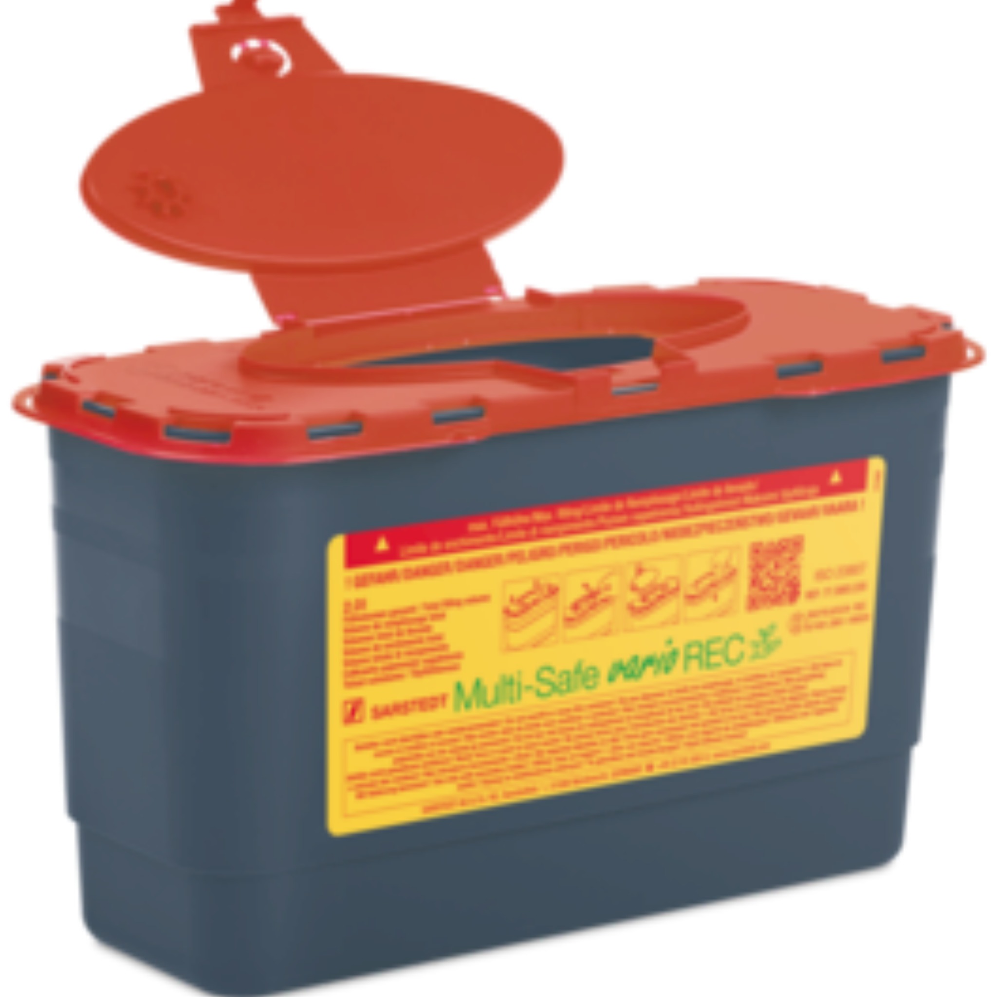 Entsorgungsbehälter, Multi-Safe vario REC, 2.000 ml, Biohazard