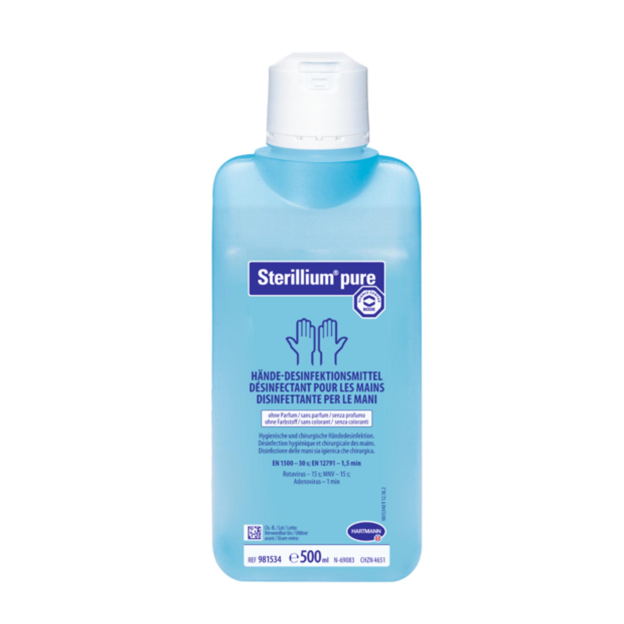 Sterillium® pure hand disinfectant 500 ml - 1 piece