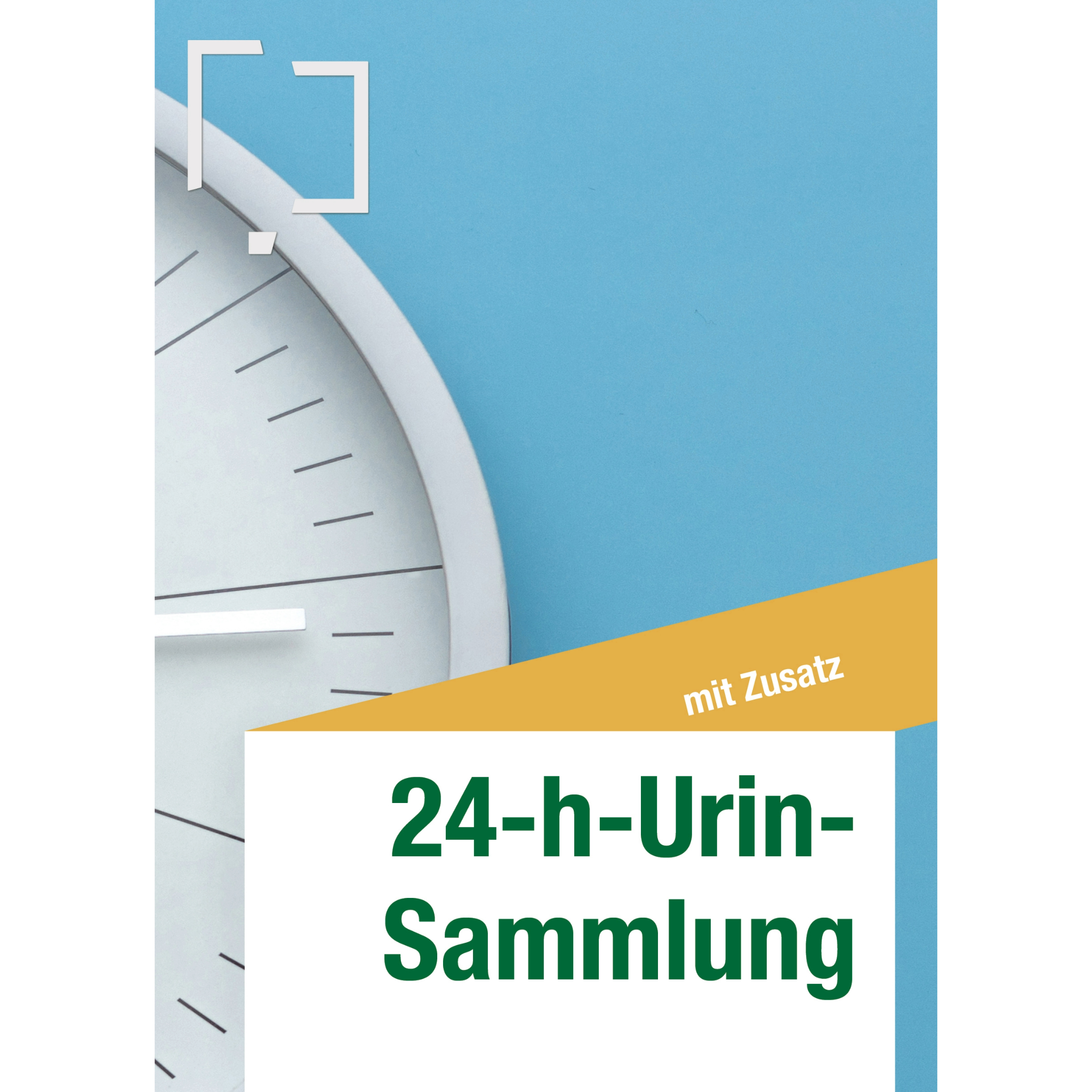 24-h Urin Sammlung, Set mit Stabilisator-Zusatz (Salz&#228;ure) / 1 Stk.