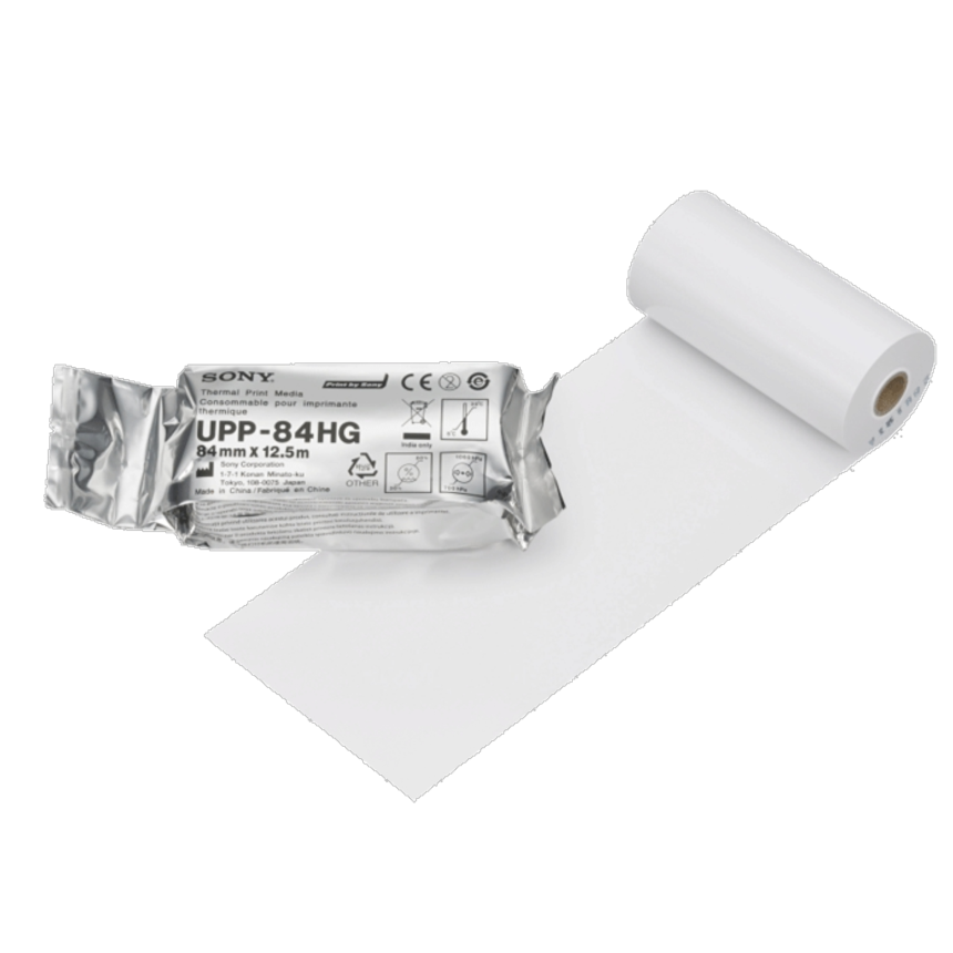  Carta termica per stampanti in bianco/nero, 110mm x 18m, Sony UPP-84HG