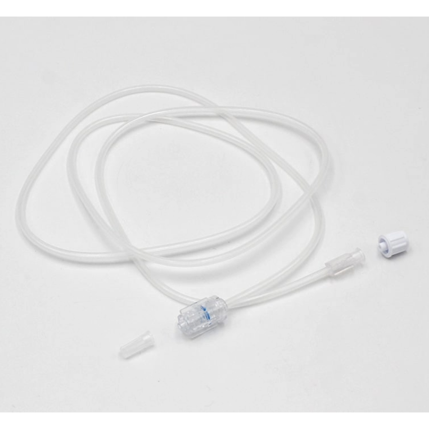 Patientenschlauch Hochdruck 120cm, Rotating Adapter,