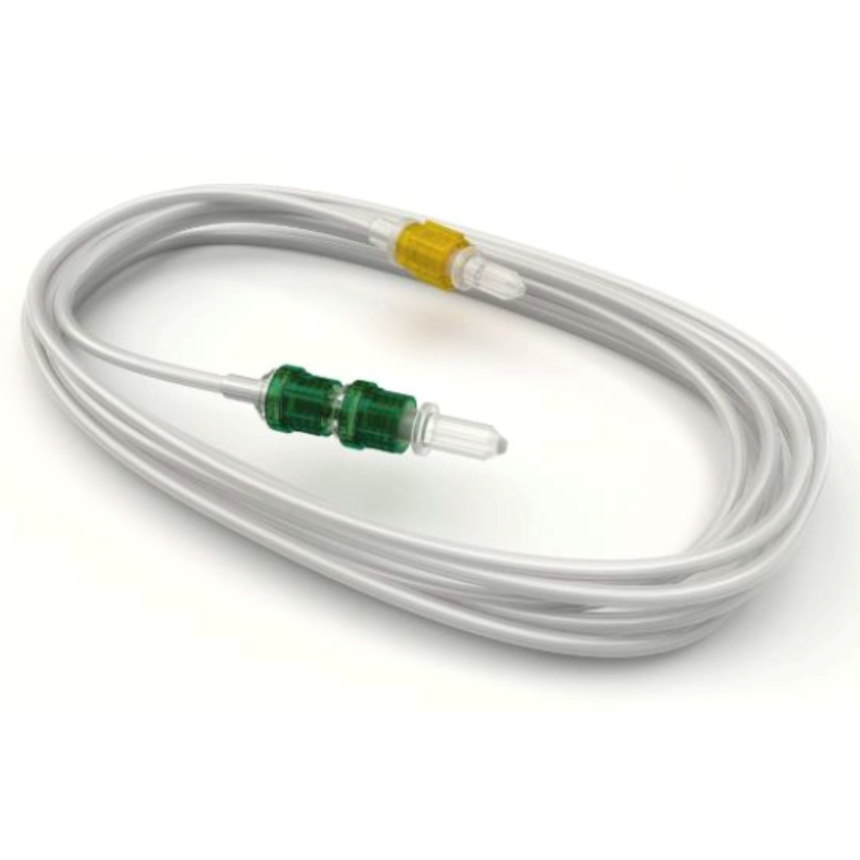 SUre Patientenschlauch gerade 150cm mit R&amp;#252;ckschlagventil (21 bar / 305 psi)