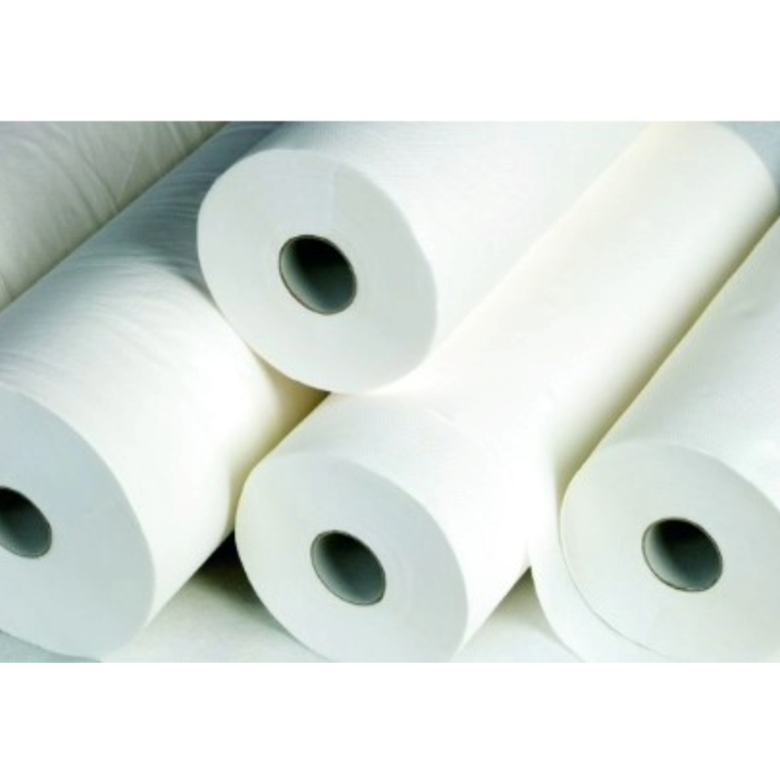 Medizinalkrepp, 2lagig, weiss 50cmx50m, 9 Rollen