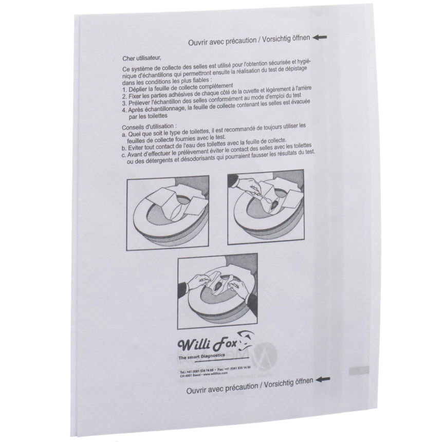 Willi Fox Stuhlauffanghilfe, Papier / 25 Stk. 