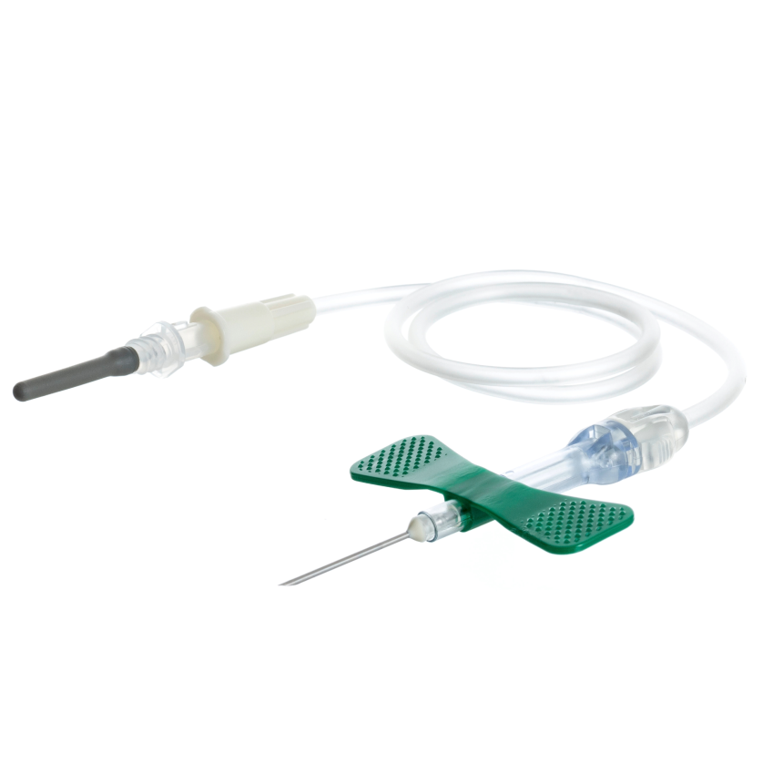 Butterfly, Sicherheitsblutentnahmeset + Luer Adapter 21G x 3/4&amp;quot;, Schlauchl. 12&amp;quot; (30 cm) / 90 Stk.