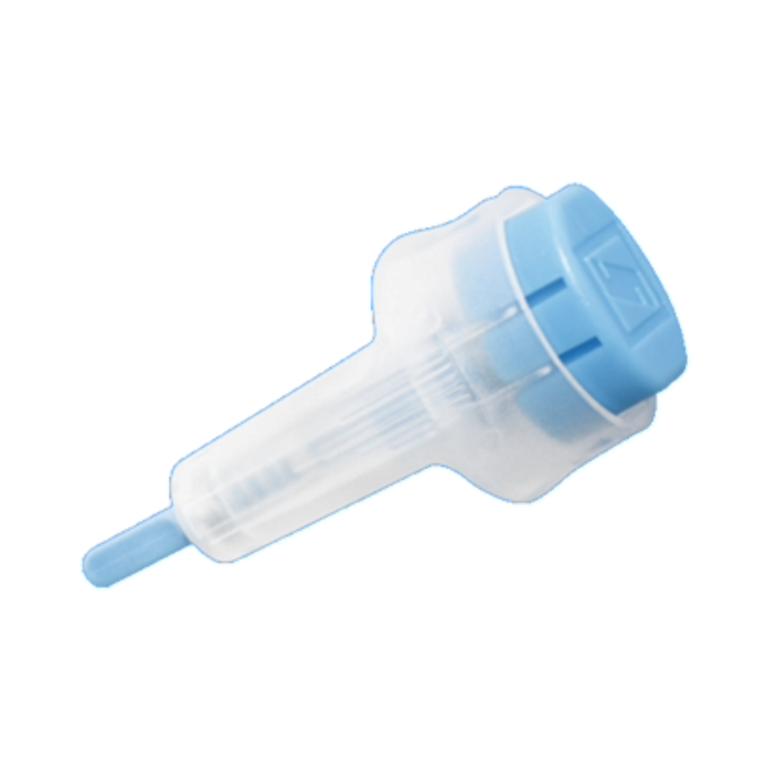 Safety Lanzetten 28G, Einstichtiefe 1.6mm, blau / 200 Stk.