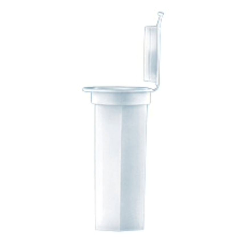 Objekttr&amp;#228;ger-Versandgef&amp;#228;ss, L&amp;#228;nge: 85 mm, mit Verschluss / 1 Stk.