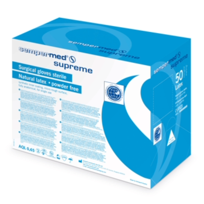 Sempermed&amp;#174; Supreme steril, paarweise versiegelt 6.0, 50 Paar