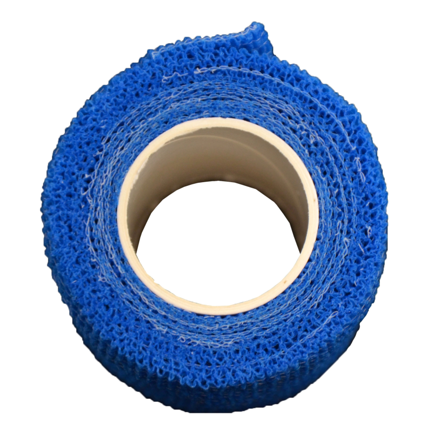 Benda elastica autoadesiva blu senza lattice 5cmx4.5m 36 pz