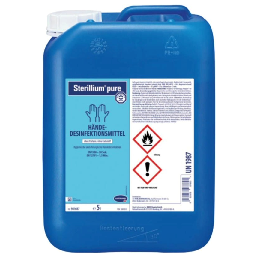 Sterillium&amp;#174; classic pure hand disinfectant 5 litre