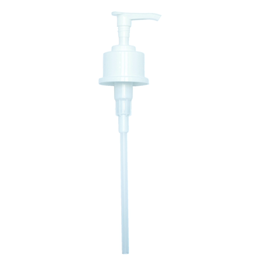 Disposable dispensing pump 1 litre with short spout
