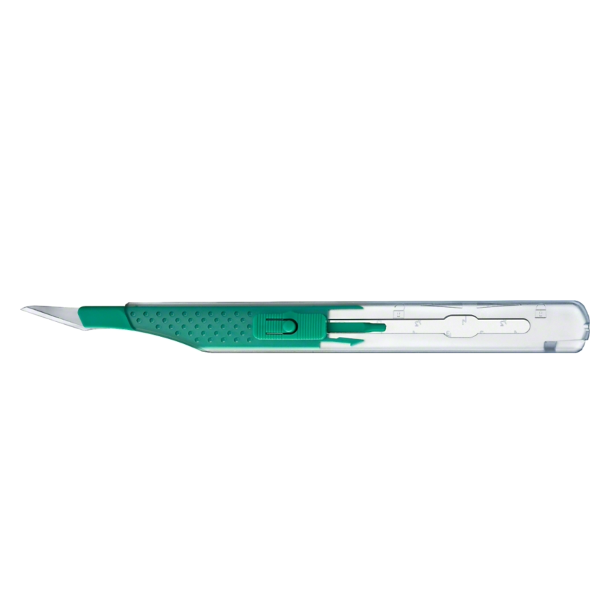 Scalpel de s&amp;#233;curit&amp;#233; Carbon Steel No. 11 / 10 pi&amp;#232;ces