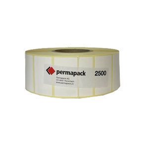 Etikettenrollen f&amp;#252;r Labelprinter (elektronischer Laborauftrag), blanko / 1 Rolle