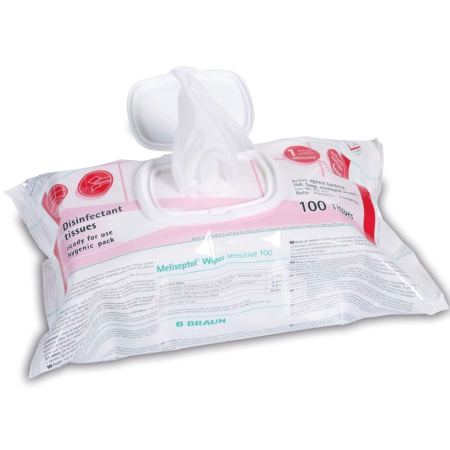 Meliseptol Wipes sensitive Flowpack 100T.