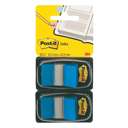 Post-it 680 blau - 25.4x43.2mm 2Stk.