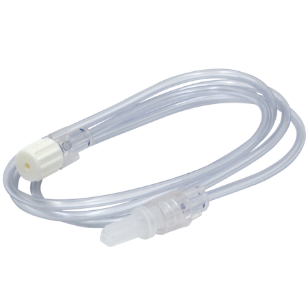 Patientenschlauch gerade 200cm, ohne R&#252;ckschlagventil (21 bar / 305 psi) / Box &#224; 50 Stk.