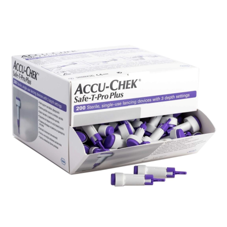 Accu-Chek Safe-T-Pro Plus Lanzetten / 200 Stk.