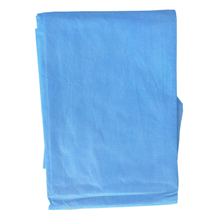 Lenzuolo monouso blu 200x70x10cm 50 pz.