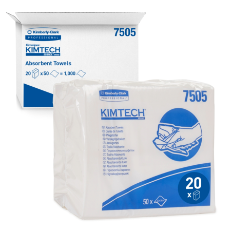 Kimtech Pfleget&#252;cher f&#252;r Ultraschall 32x38cm / 50 Stk.