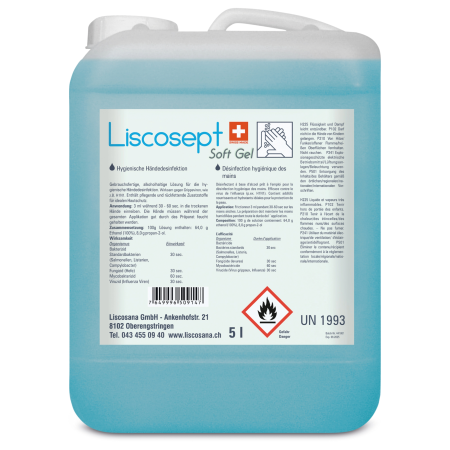 Liscosept Soft Gel, 5l canister