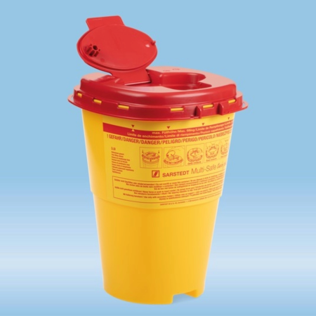 Entsorgungsbox Multi-Safe twin plus 3.0l , Biohazard / 1 Stk.