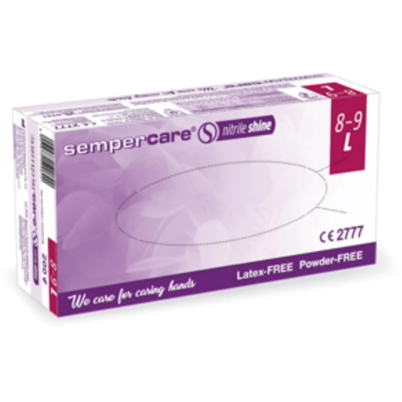 Sempercare&#174; nitrile shine L