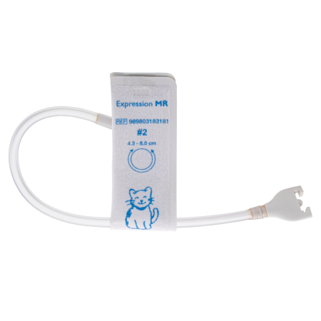 Blutdruckmanschette S&#228;ugling #2  (Single Lumen) Expression MR200/400, Umfang 4.3 - 8 cm