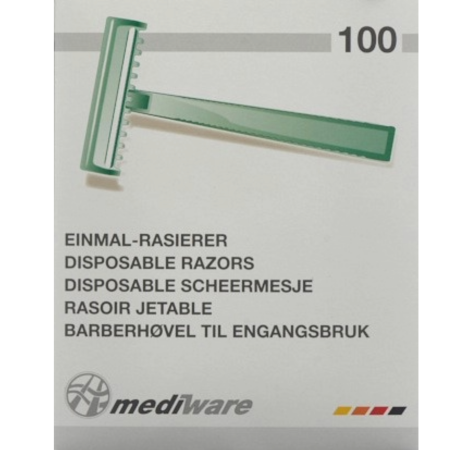 Einmal-Rasierer / 100 Stk.