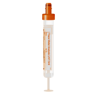 S-Monovette&amp;#174; Metallanalytik, 7,5 ml, Verschluss orange, (Lx&amp;#216;): 92x15mm, mit Papieretikett 5 Stk.