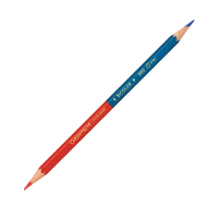 Rot-Blau Stift Caran d`ache bicolor 999-1Stk.
