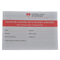 Blutdruckpass mit Tipps zu Selbstmessung, FR / 1 Stk.