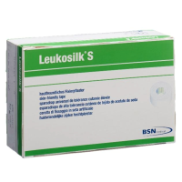 LEUKOSILK S tape 9.2m x 2.5cm white 12 pcs