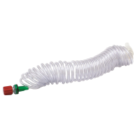 Patient line, Coiled (250cm) with valve (21 bar / 305 psi)