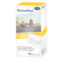 DermaPlast&amp;#174; CoFix Selbsthaftende Binde, weiss 4m x 10cm / 1 Stk.