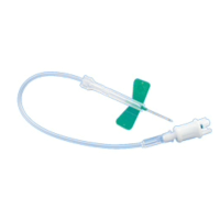 Safety-Multifly&amp;#174; needle, needle (&amp;#216;xL): 21 gauge x 3/4&amp;#39;&amp;#39;, green, tube length: 200 mm, with multi-adap