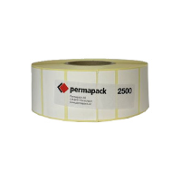 Etikettenrollen f&amp;#252;r Labelprinter (elektronischer Laborauftrag), blanko / 1 Rolle