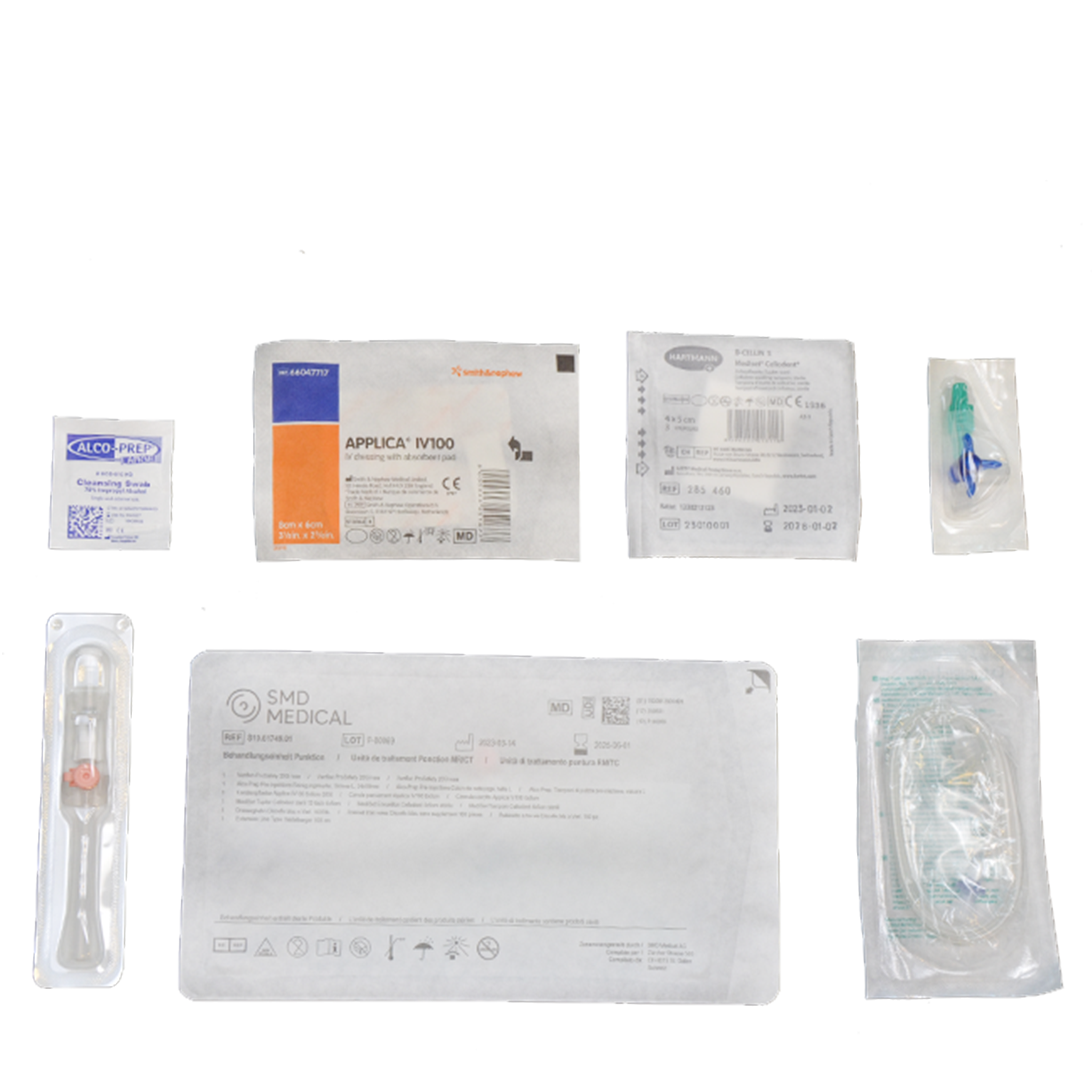 Behandlungseinheit Punktion, Karton &#224; 66 Stk.