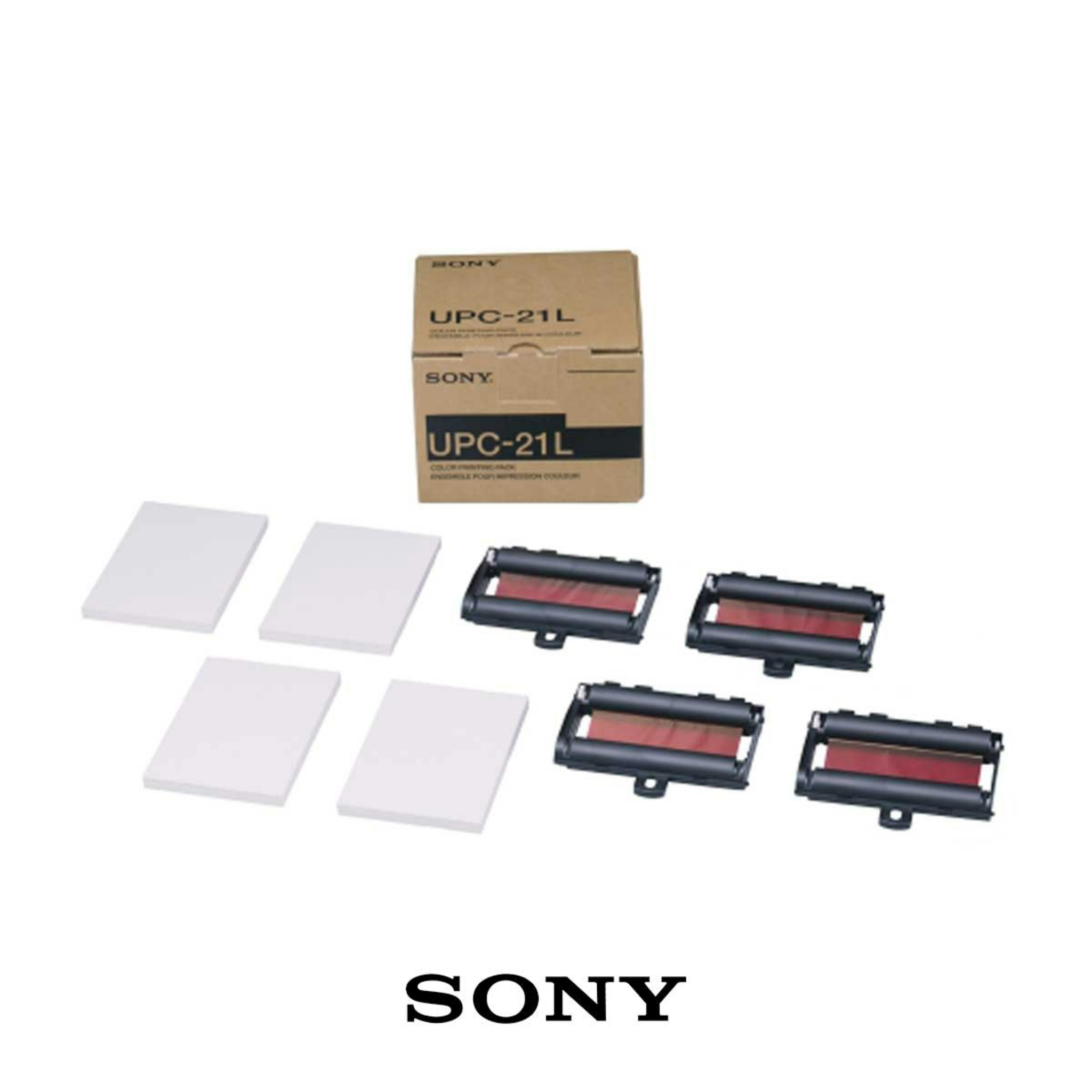 Set carta e nastro SONY per stampante video SONY UP-D25MD