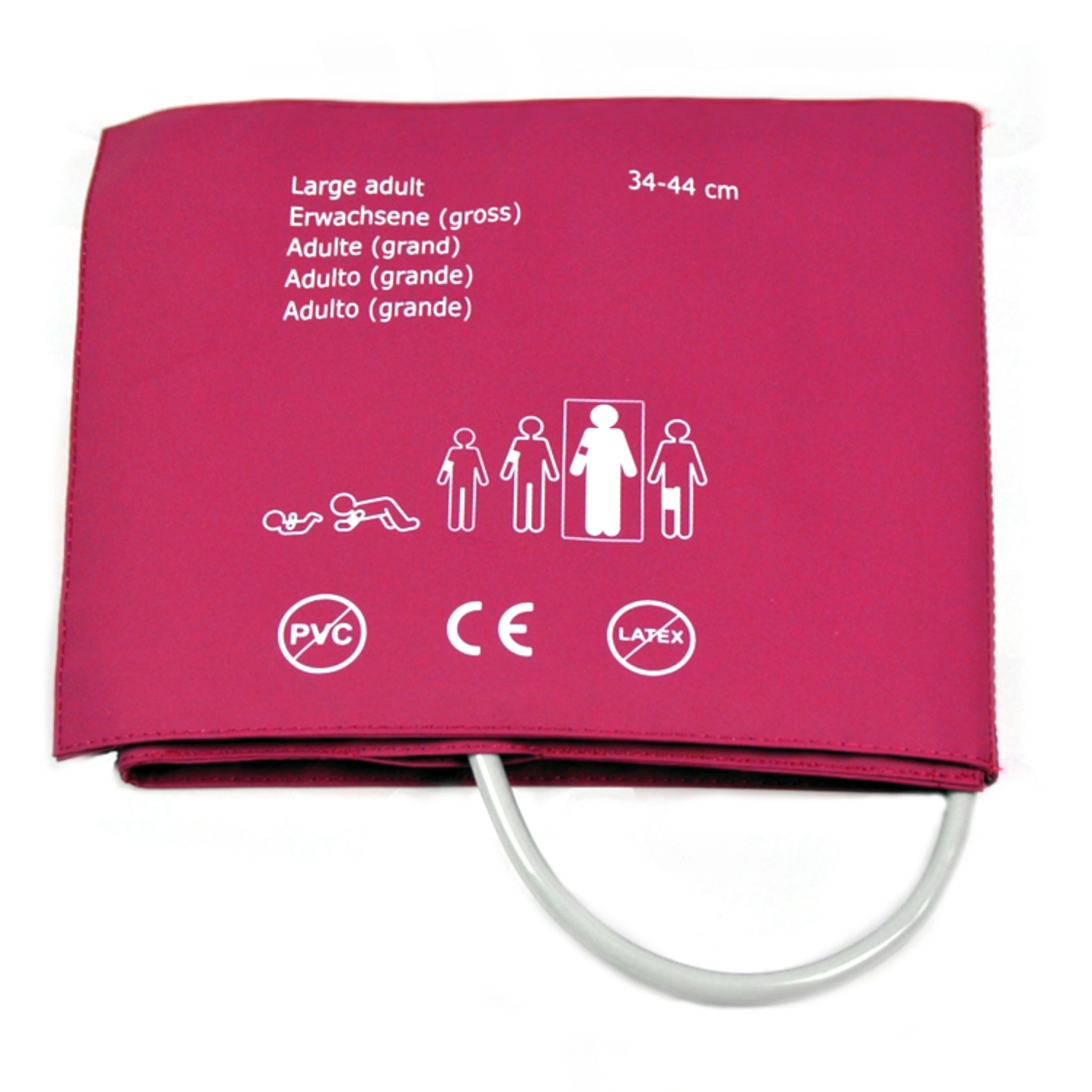 Manchette &#224; pression - Large Adult Reusable NIBP Cuff (34-44 cm), IR3880