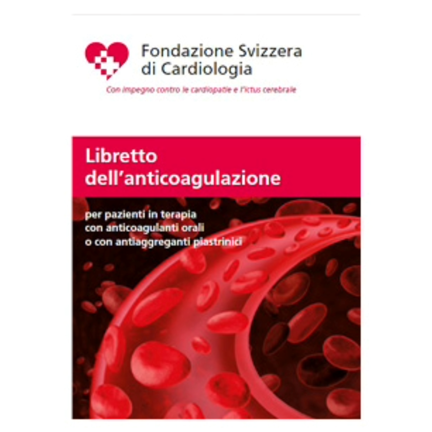 Libretto dell&amp;#39;anticoagulazione, italiano / 1 pz.